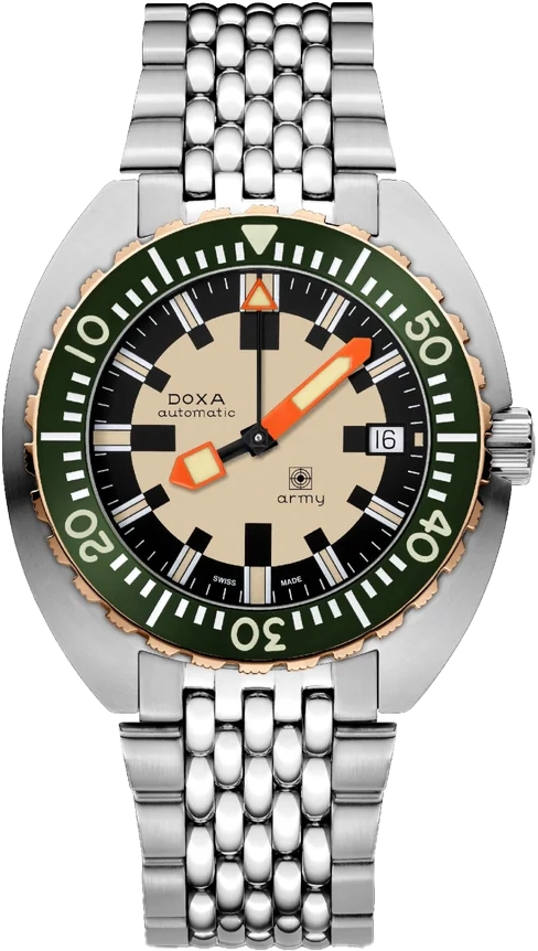 Doxa Army Bronze Bezel watch